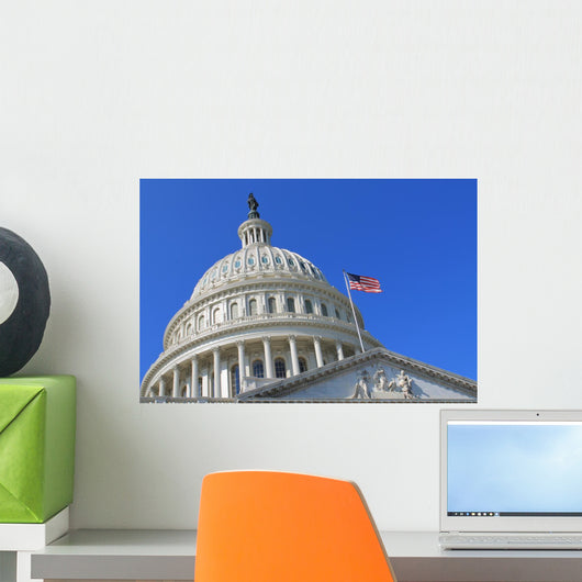 Capitol Building in Washington DC USA Wall Decal
