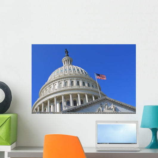 Capitol Building in Washington DC USA Wall Decal