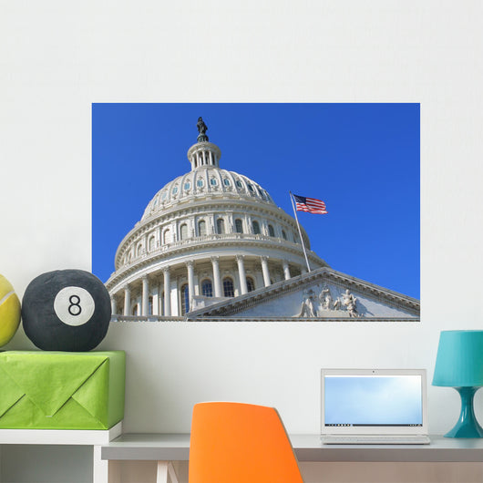 Capitol Building in Washington DC USA Wall Decal
