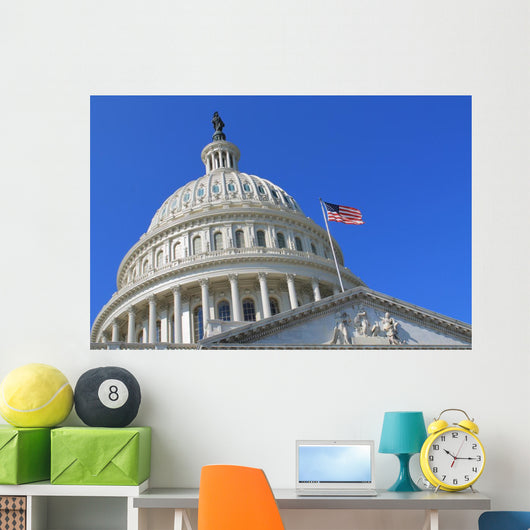 Capitol Building in Washington DC USA Wall Decal