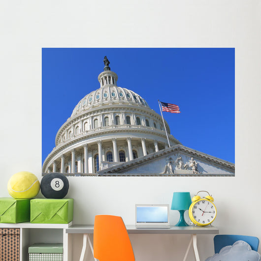 Capitol Building in Washington DC USA Wall Decal