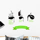 Poster with Most Popular Bagpipes Wall Decal