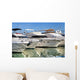 Moored Yachts Wall Decal