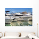Moored Yachts Wall Decal