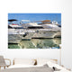 Moored Yachts Wall Decal