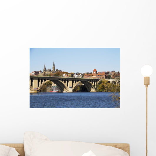 Georgetown Bridge Washington Dc Wall Decal