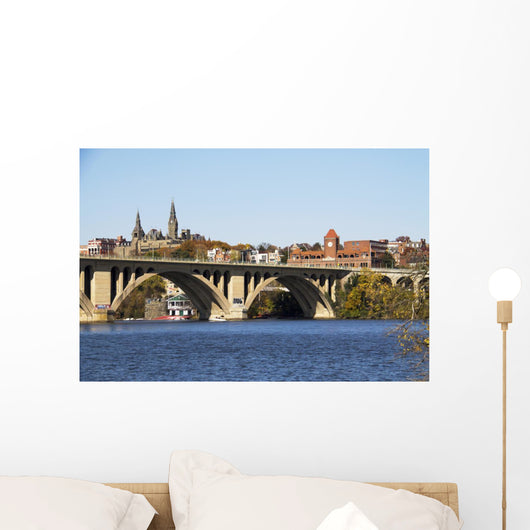 Georgetown Bridge Washington Dc Wall Decal