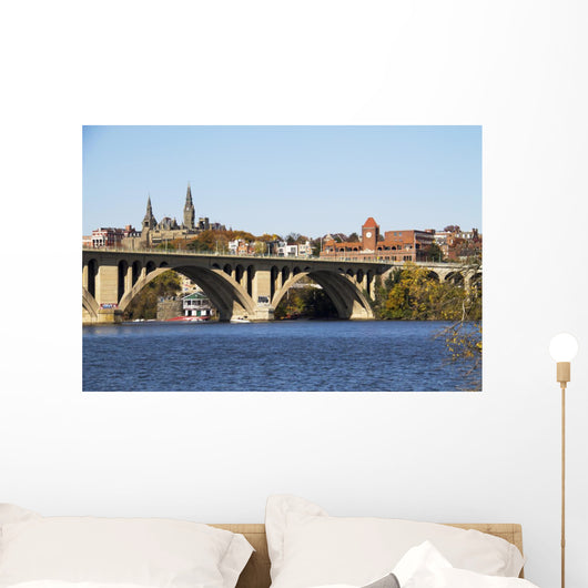 Georgetown Bridge Washington Dc Wall Decal