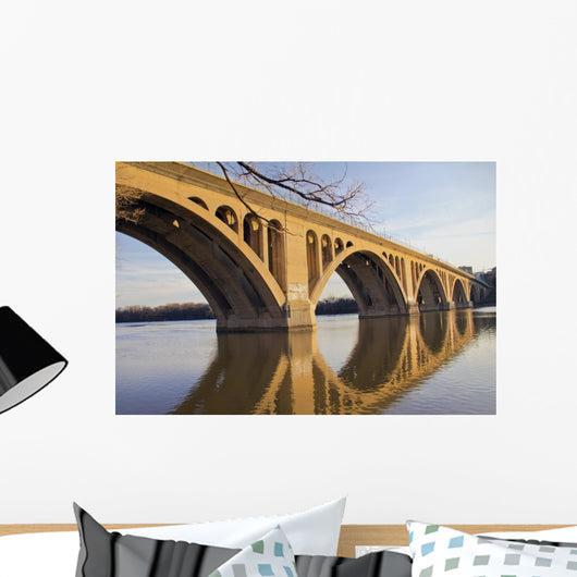 Georgetown Bridge Washington Dc Wall Decal