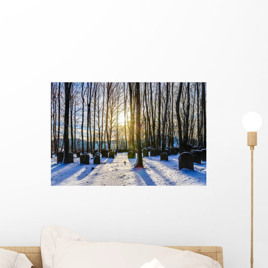 Bavarian Jewish Forest Graveyard Wall Decal