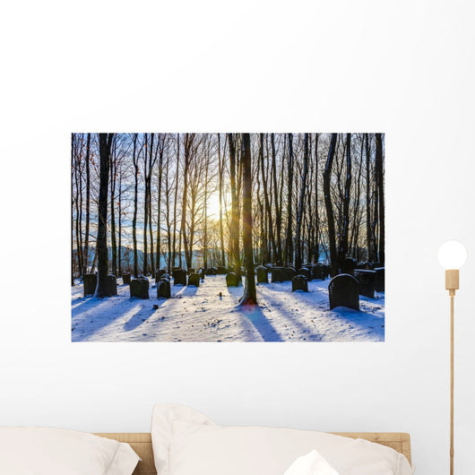 Bavarian Jewish Forest Graveyard Wall Decal