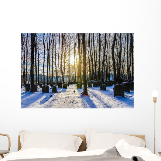 Bavarian Jewish Forest Graveyard Wall Decal
