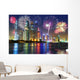 New Year fireworks display in Dubai, UAE Wall Decal