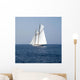 Sailboat Old Style Mediterranean Wall Decal