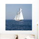 Sailboat Old Style Mediterranean Wall Decal