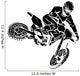 Moto cross rider Wall Decal
