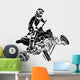 ATV moto rider Wall Decal
