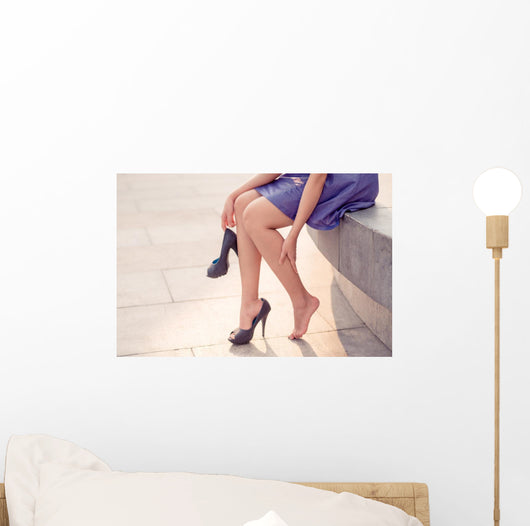 Tired legs Wall Decal