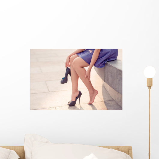 Tired legs Wall Decal