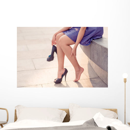 Tired legs Wall Decal