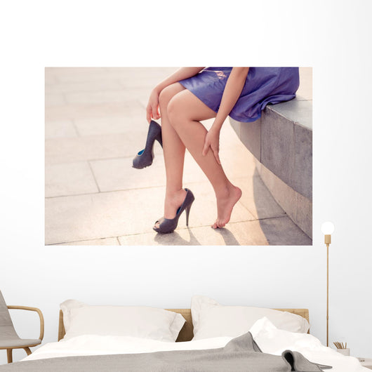 Tired legs Wall Decal