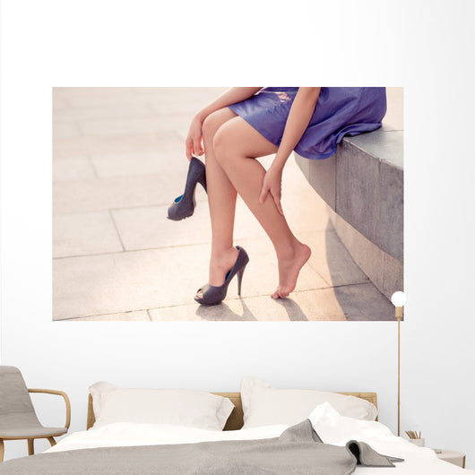 Tired legs Wall Decal