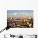  "Turin (Torino)", panorama with Mole Antonelliana and Alps Wall Decal