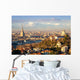  "Turin (Torino)", panorama with Mole Antonelliana and Alps Wall Decal