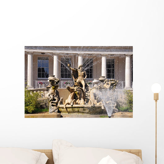 Neptune Fountain Cheltenham Arena Wide Shot Wall Decal