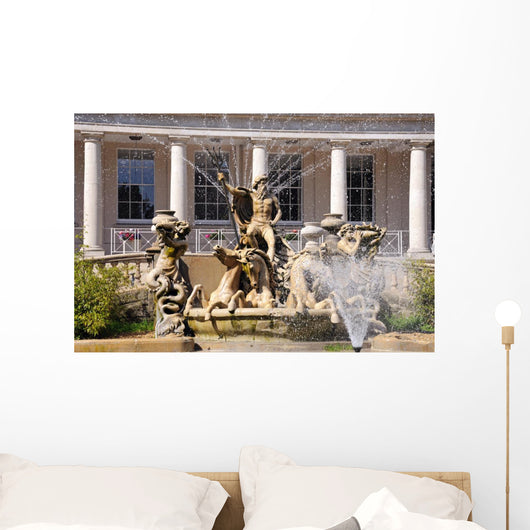 Neptune Fountain Cheltenham Arena Wide Shot Wall Decal
