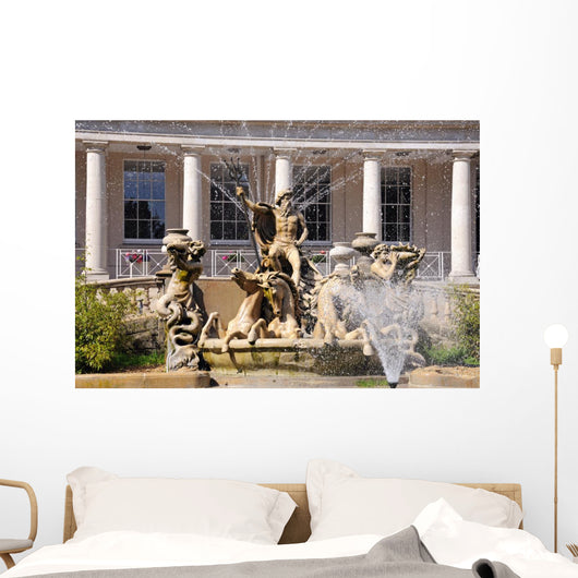 Neptune Fountain Cheltenham Arena Wide Shot Wall Decal