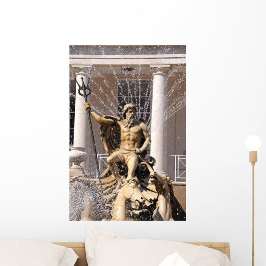 Neptune Fountain Cheltenham Arena Wall Decal