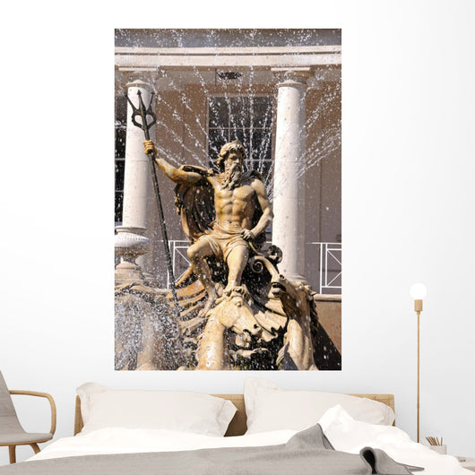 Neptune Fountain Cheltenham Arena Wall Decal