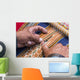 Weaver Peru weaving Wall Decal