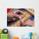 Weaver Peru weaving Wall Decal