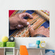 Weaver Peru weaving Wall Decal