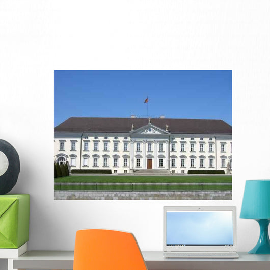 Schloss Bellevue Close-up Wall Decal