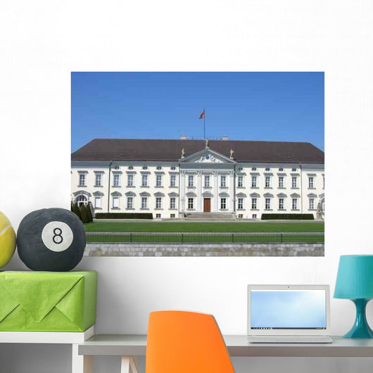 Schloss Bellevue Close-up Wall Decal
