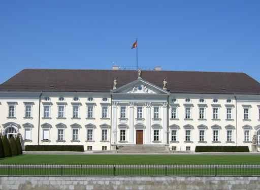 Schloss Bellevue Close-up Wall Decal