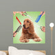 Cocker spaniel grooming at the salon for dogs Wall Decal