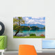 Lake Bled in summer Wall Decal