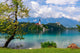 Lake Bled in summer Wall Decal