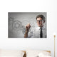 Gears and ideas Wall Decal