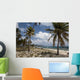 Palm Trees Half Moon Wall Decal