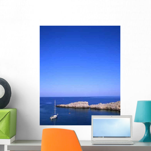 Lindos Bay Wall Decal