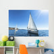 Sailing Luxury Yachts Boats Wall Decal