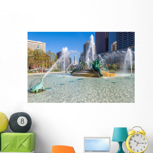 Swann Memorial Fountain, Philadelphia Wall Decal