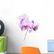 Purple Orchid Flower Wall Decal