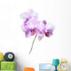 Purple Orchid Flower Wall Decal
