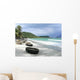 Coracle Boats on a Beach Wall Decal